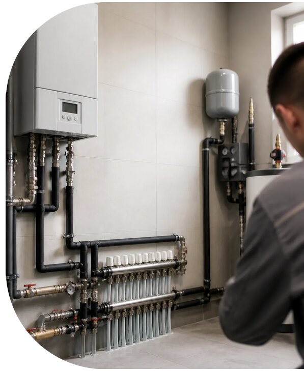 Монтаж автономного отопления в Сафонове от 51240 р. | АПаруса-Сфн