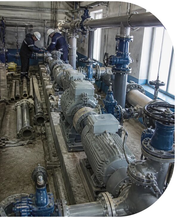 Реконструкция насосной станции водоснабжения в Сафонове